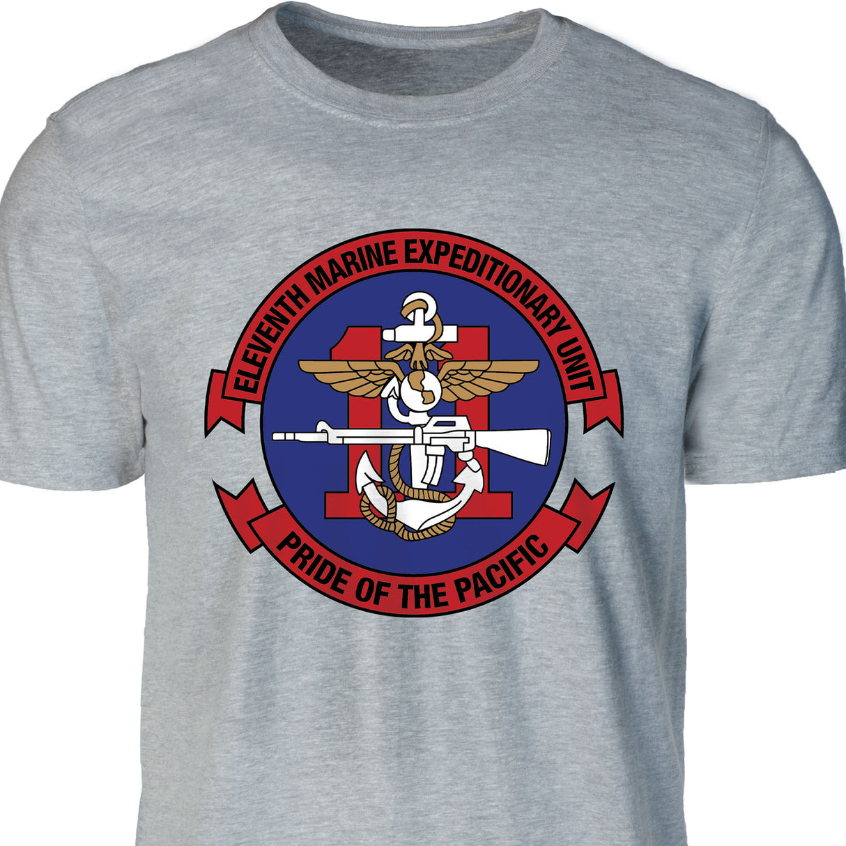 11th MEU - Pride of the Pacific T-shirt - SGT GRIT