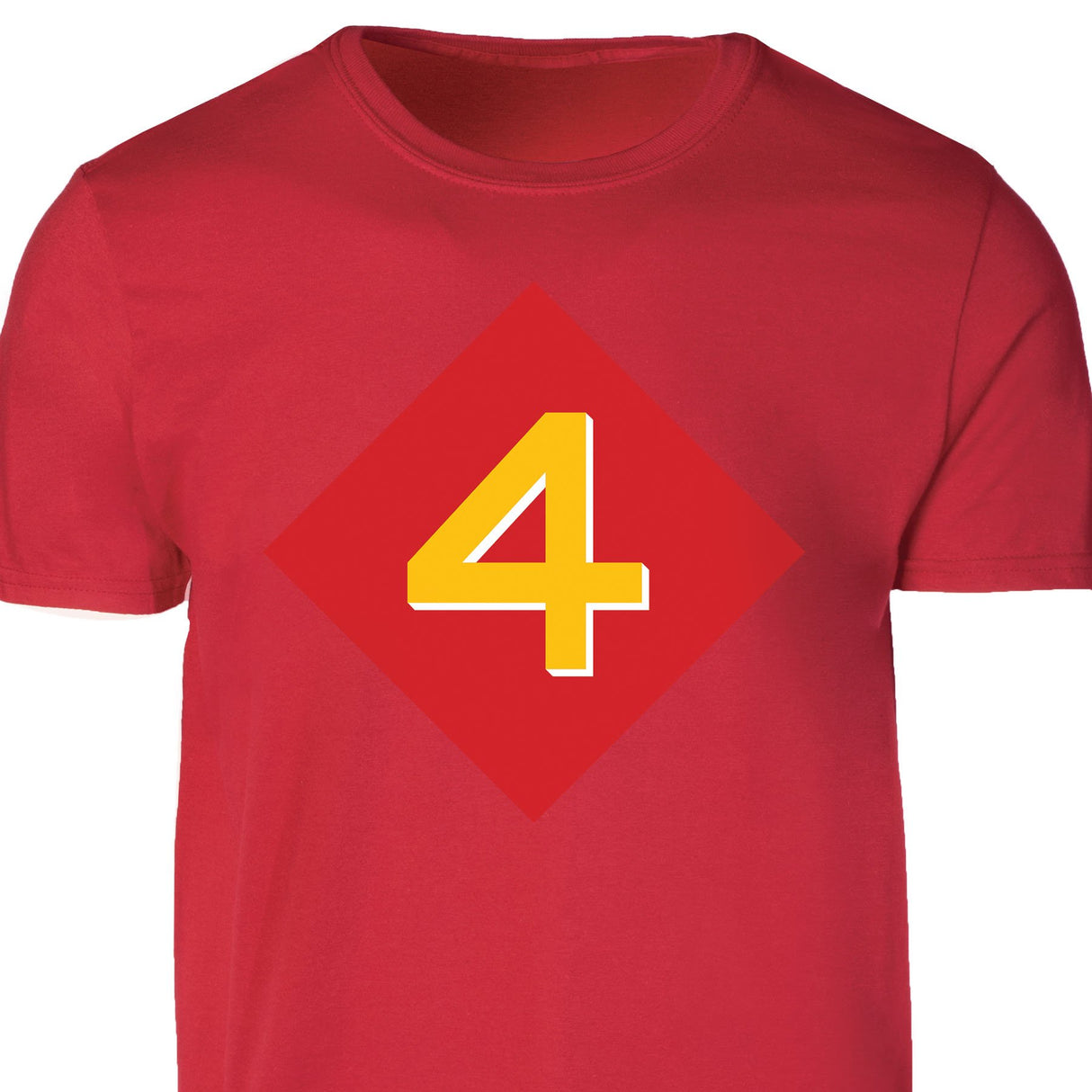 4th Marine Division T-shirt - SGT GRIT