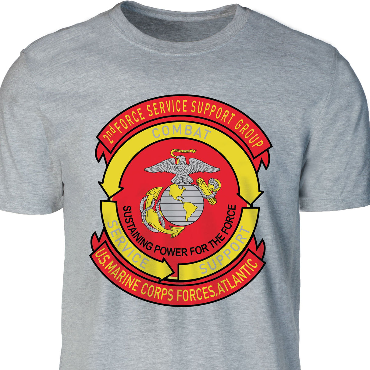 2nd FSSG - US Marine Corps Forces, Atlantic T-shirt - SGT GRIT