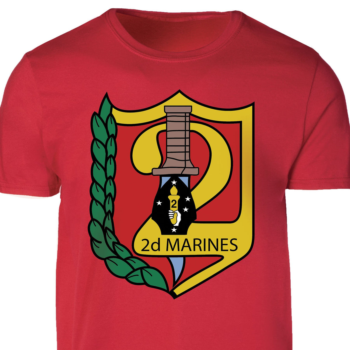 2nd Marines Regimental T-shirt - SGT GRIT
