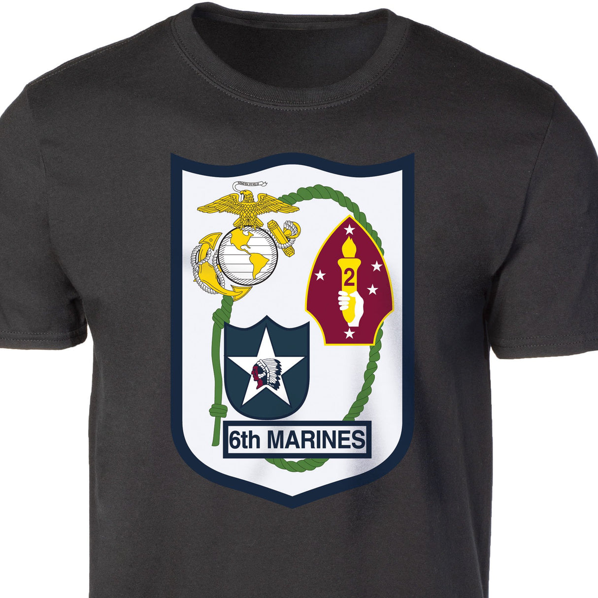 6th Marines Regimental T-shirt - SGT GRIT
