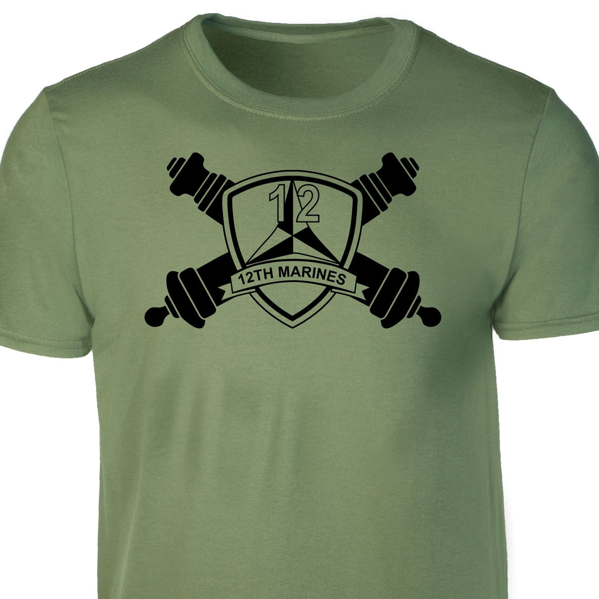 12th Marines Regimental T-shirt - SGT GRIT