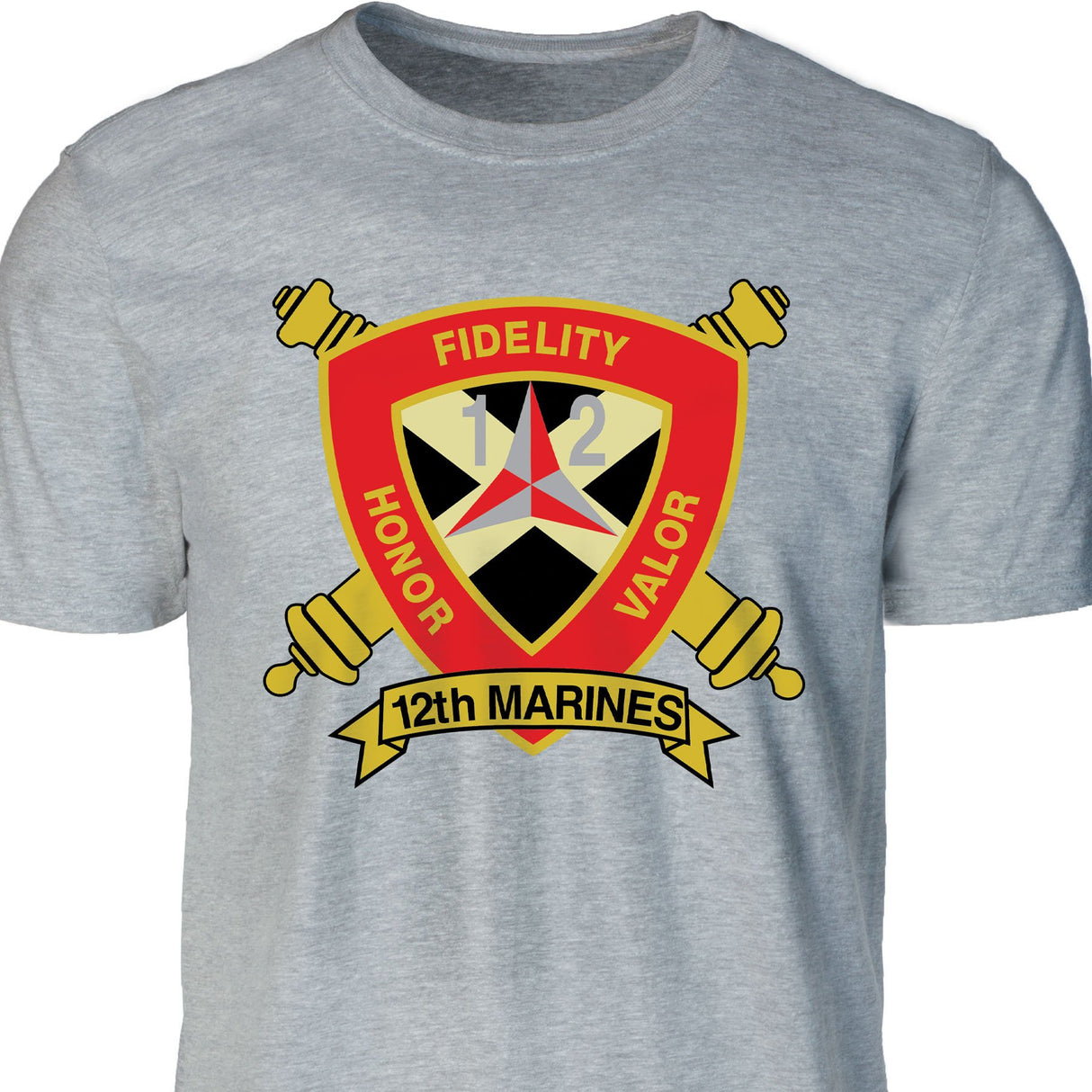 12th Marines Regimental T-shirt - SGT GRIT
