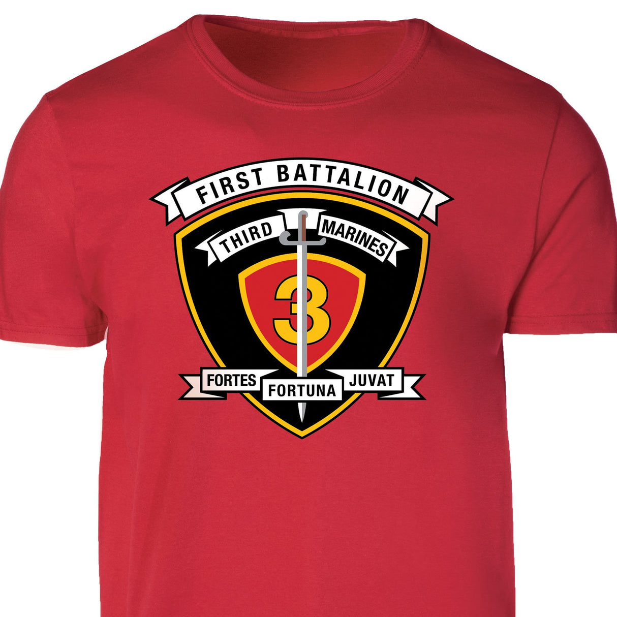 1st Battalion 3rd Marines T-shirt - SGT GRIT