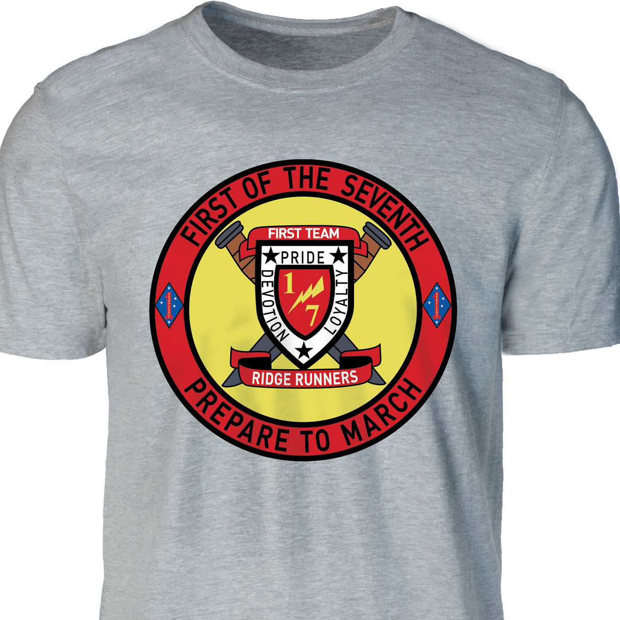1/7 First of the Seventh T-shirt - SGT GRIT
