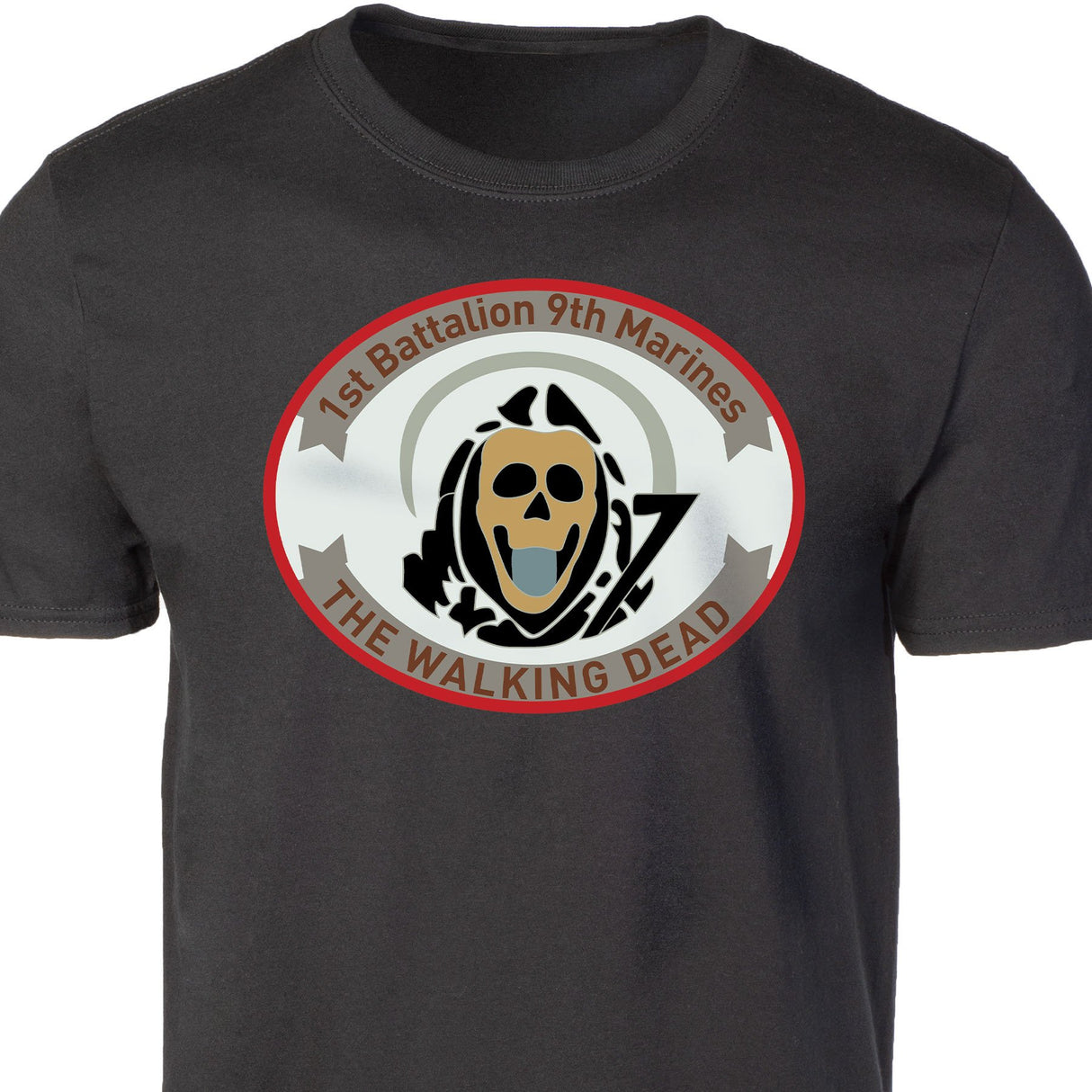 1st Battalion 9th Marines T-shirt - SGT GRIT