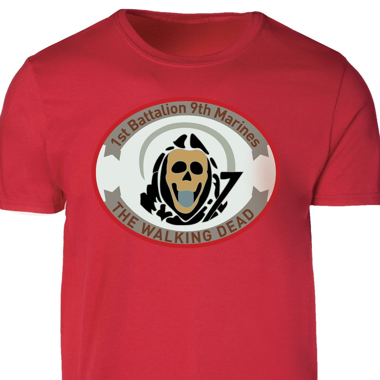 1st Battalion 9th Marines T-shirt - SGT GRIT