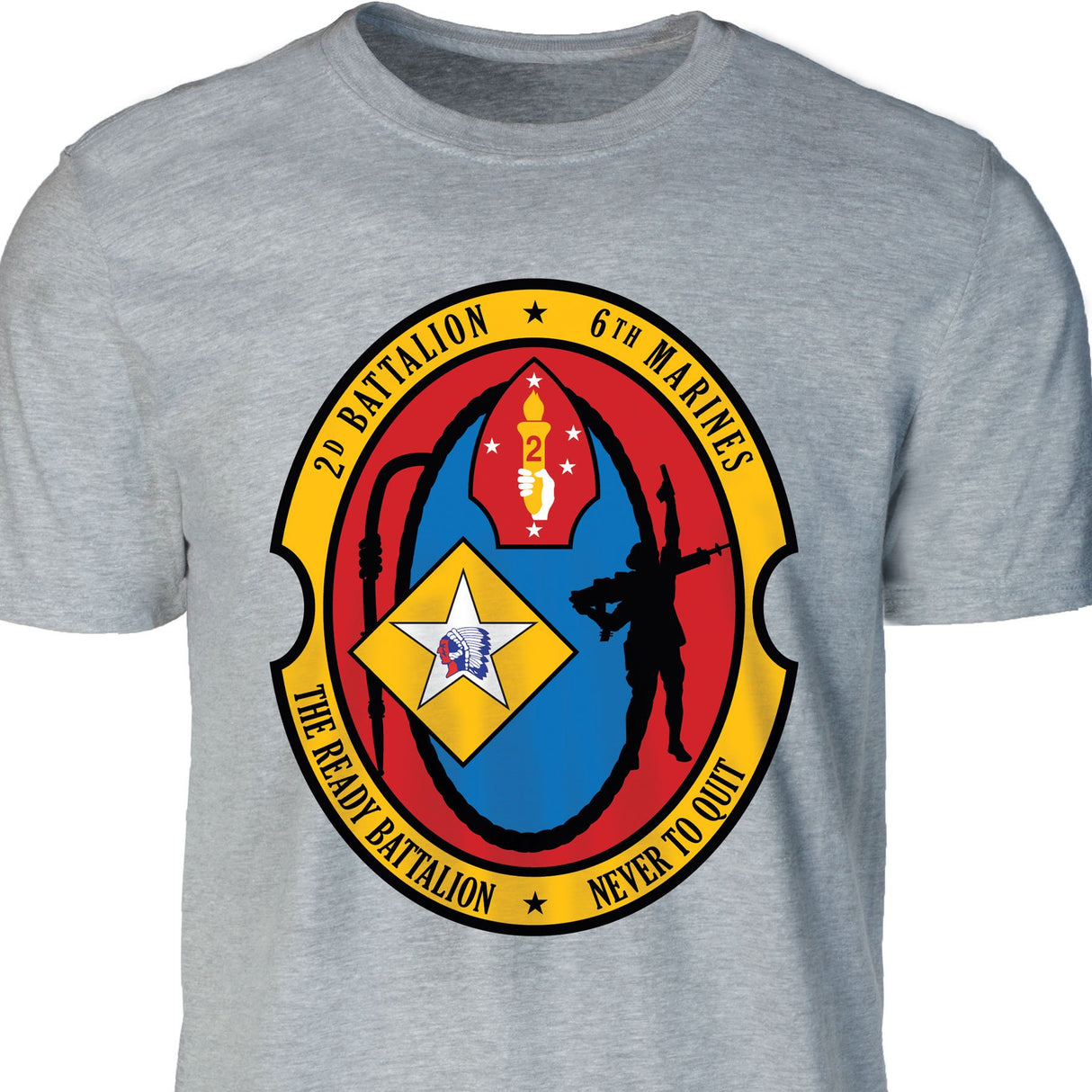2nd Battalion 6th Marines T-shirt - SGT GRIT