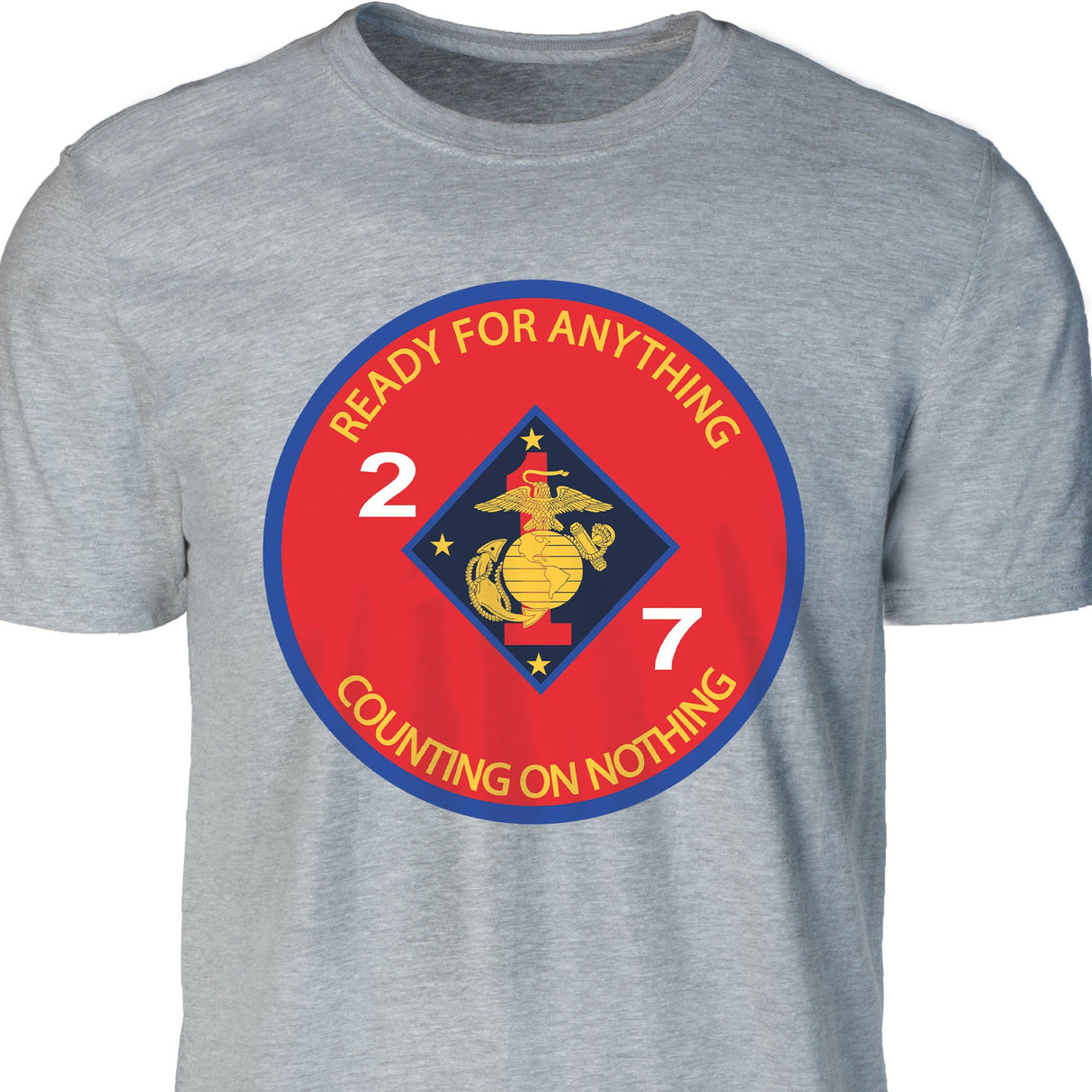 2nd Battalion 7th Marines T-shirt - SGT GRIT