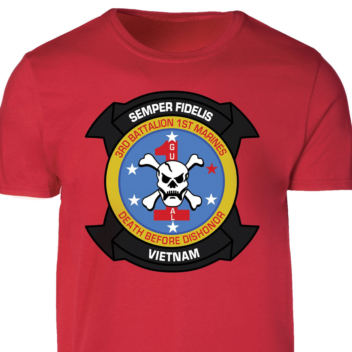 3rd Battalion 1st Marines T-shirt - SGT GRIT