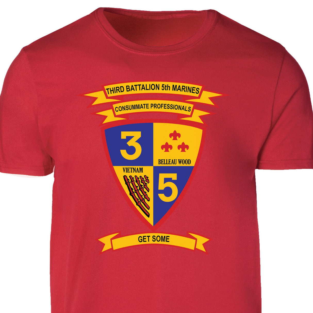 3rd Battalion 5th Marines T-shirt - SGT GRIT