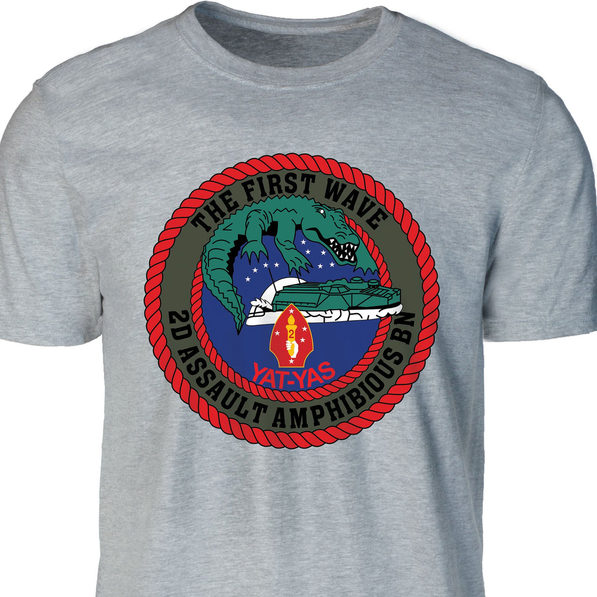 2nd Assualt Amphibious Battalion T-shirt - SGT GRIT