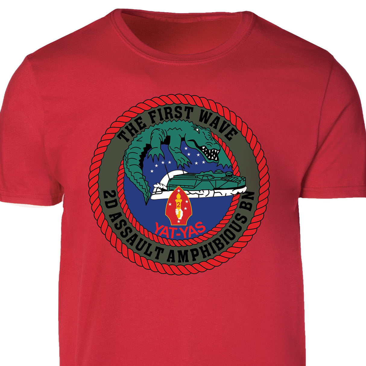 2nd Assualt Amphibious Battalion T-shirt - SGT GRIT