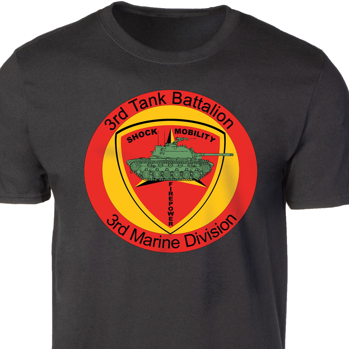 3rd Tank Battalion T-shirt - SGT GRIT