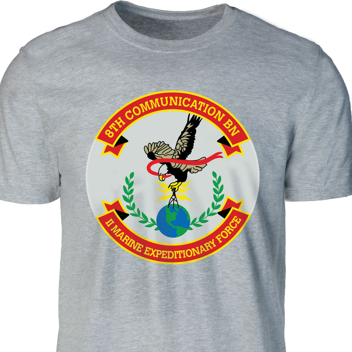 8th Communication Battalion T-shirt - SGT GRIT