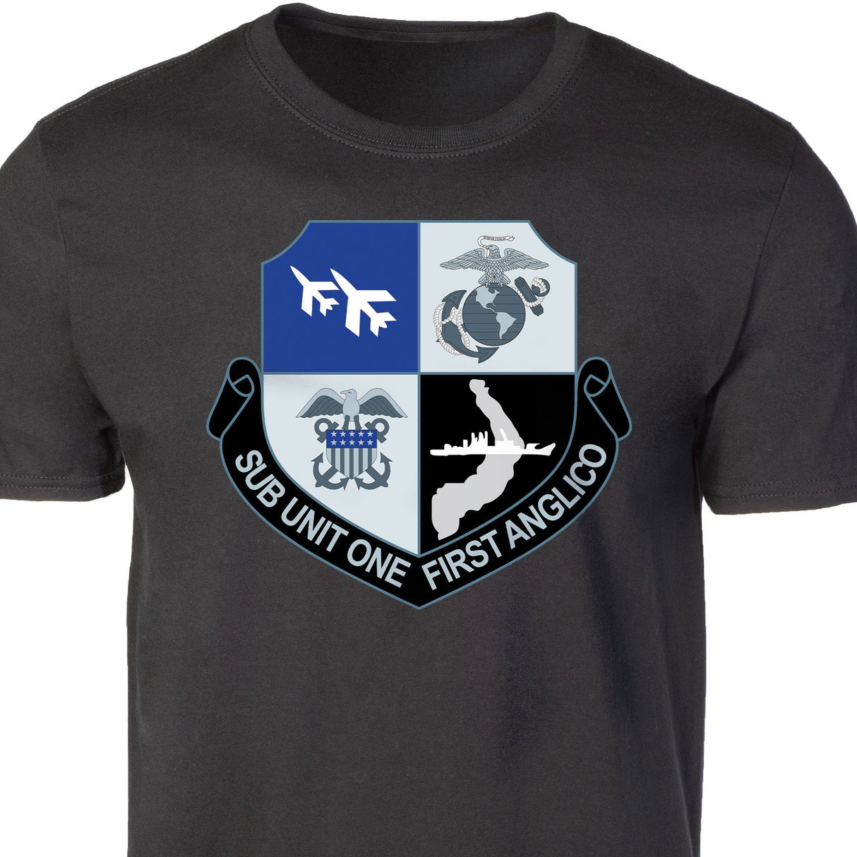 SU-1 1st Anglico T-shirt - SGT GRIT