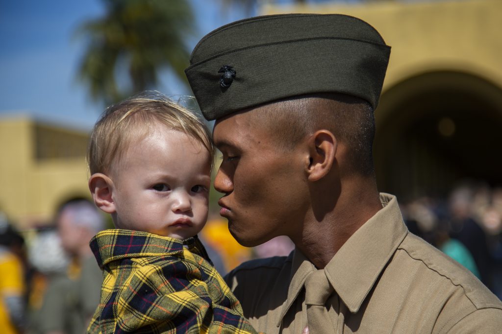MARINE CORPS RECOGNIZES APRIL AS MONTH OF THE MILITARY CHILD