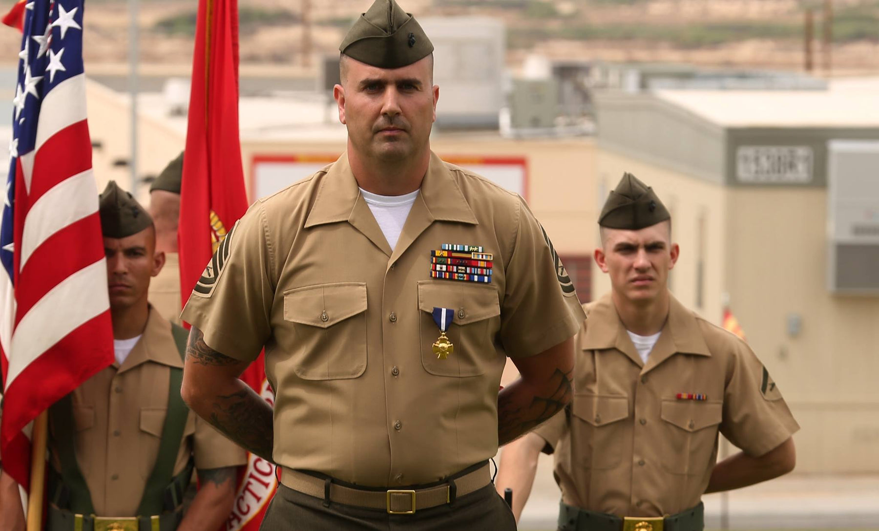 Marine of the Week // Led Men from Three Countries Through a Five Hour Firefight