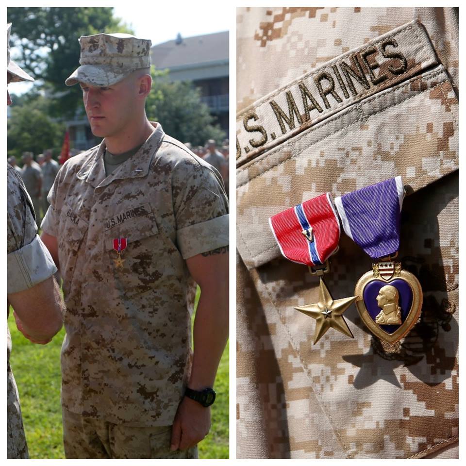 Marine of the Week // Under Fire, Carried an Injured Marine 400 Meters to Safety