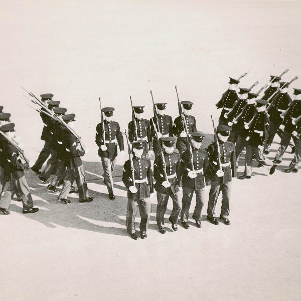 Blue Cover Used in 1957 by Silent Drill Team