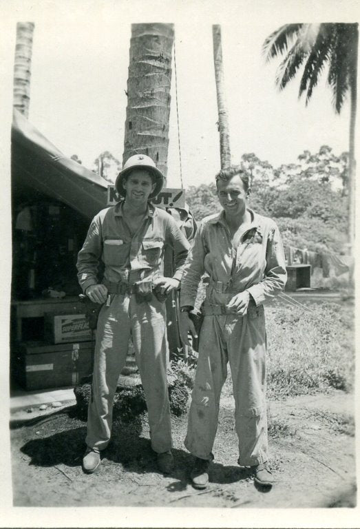 Marine Pilots On Guadalcanal