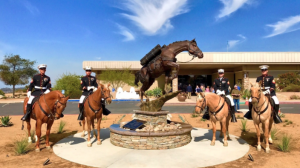 Camp Pendleton unveils Staff Sgt Reckless monument