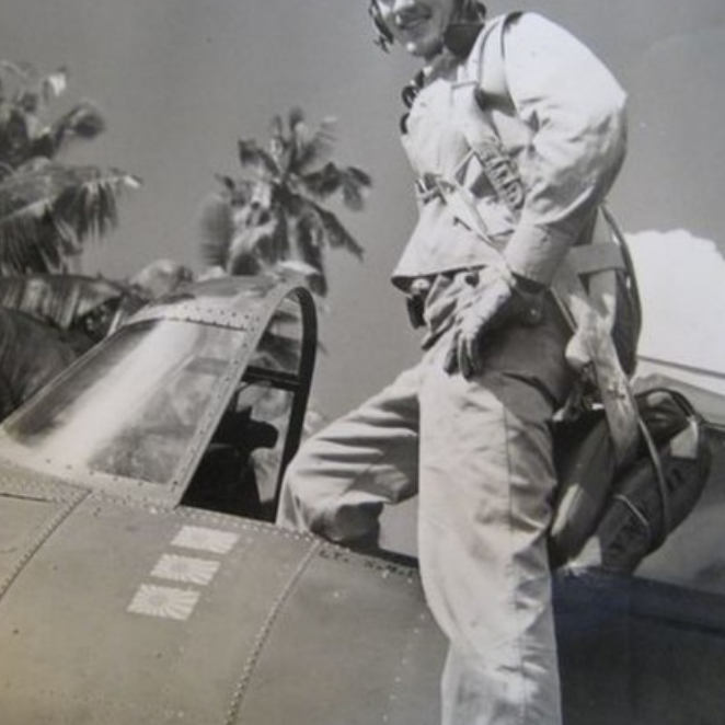 One of the Last Living WWII Marine Fighter Pilots