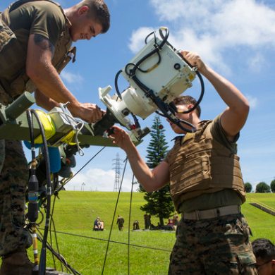 Marines Test Future of Wireless Communications