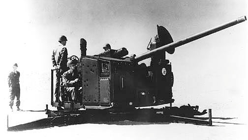 1st 75mm Anti-Aircraft (SkySweeper) Battalion in 29 Palms, CA