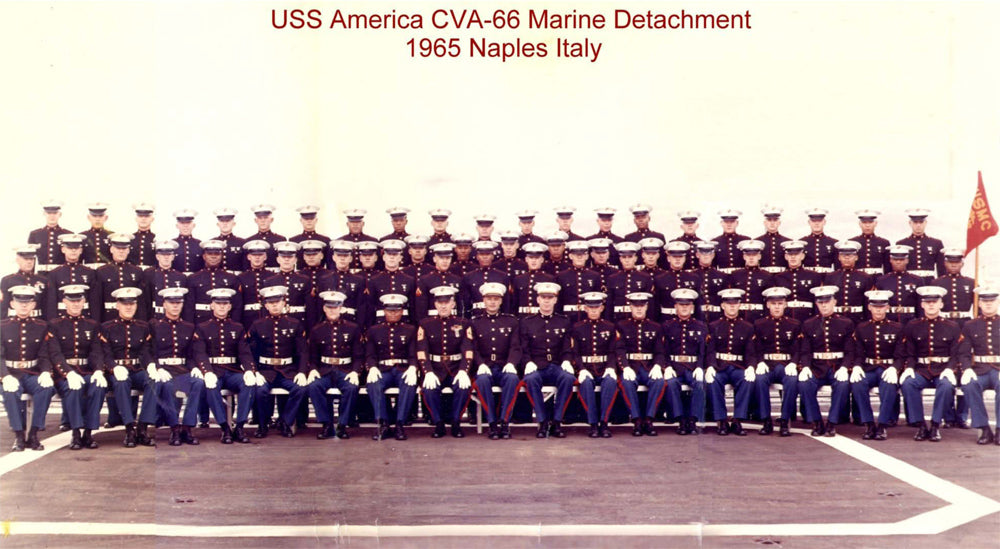 Marine Detachment USS America CVA 66 Reunion