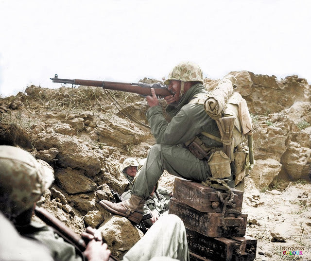 Colorized Marine Corps History