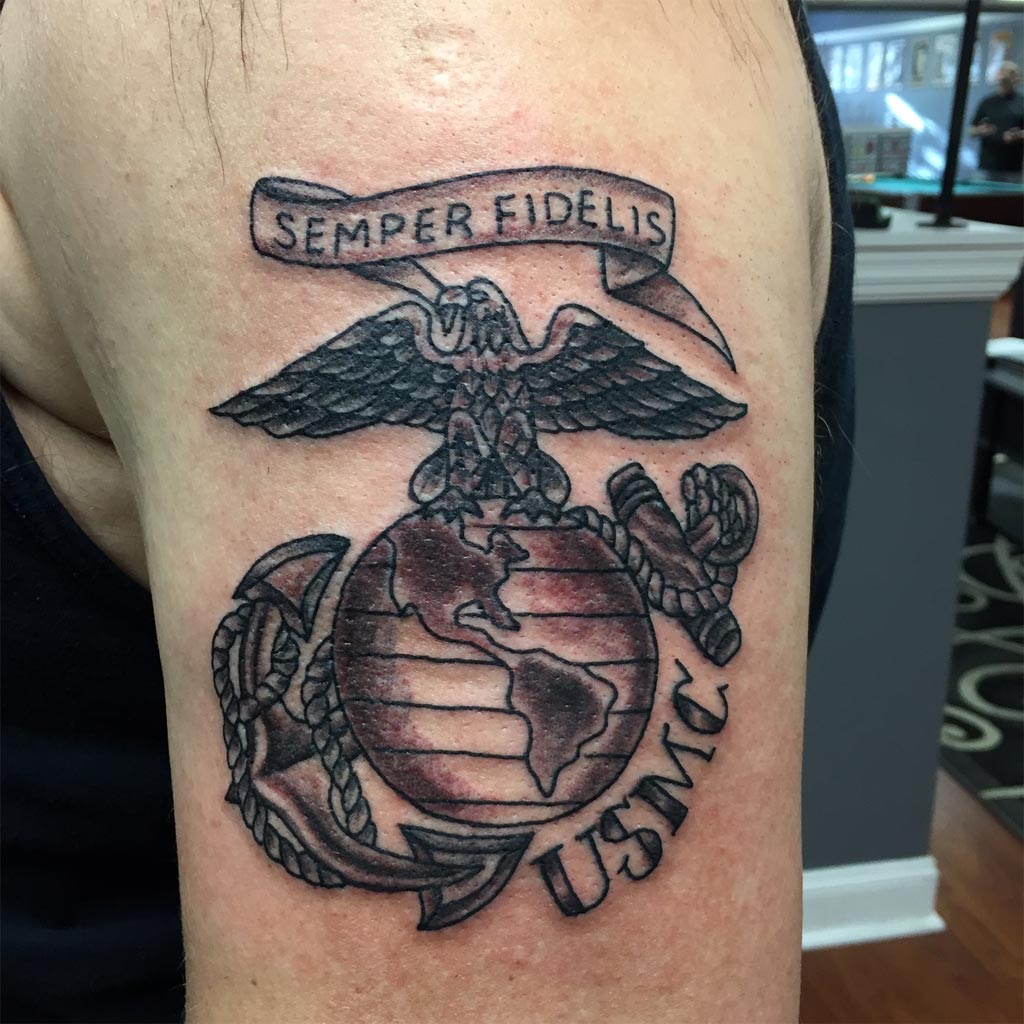 Usmc Tattoos  25 Overwhelming Collections  Design Press