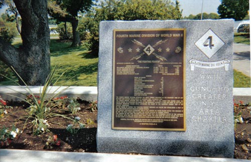 4th Marine Division Monuments