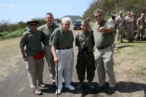 Sgt Grit Polo shirts on Iwo Jima