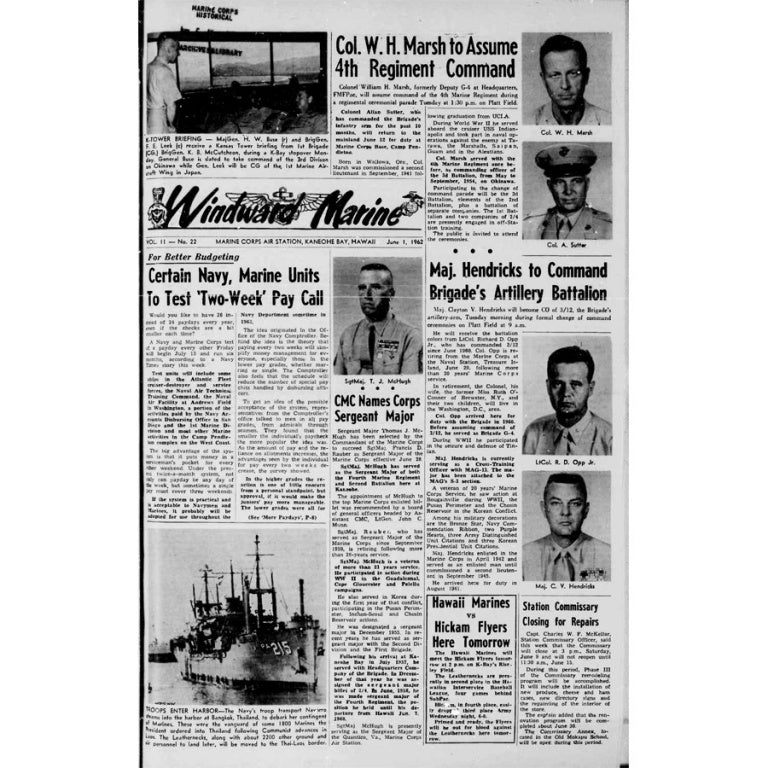 Windward Marine 01 June 1962