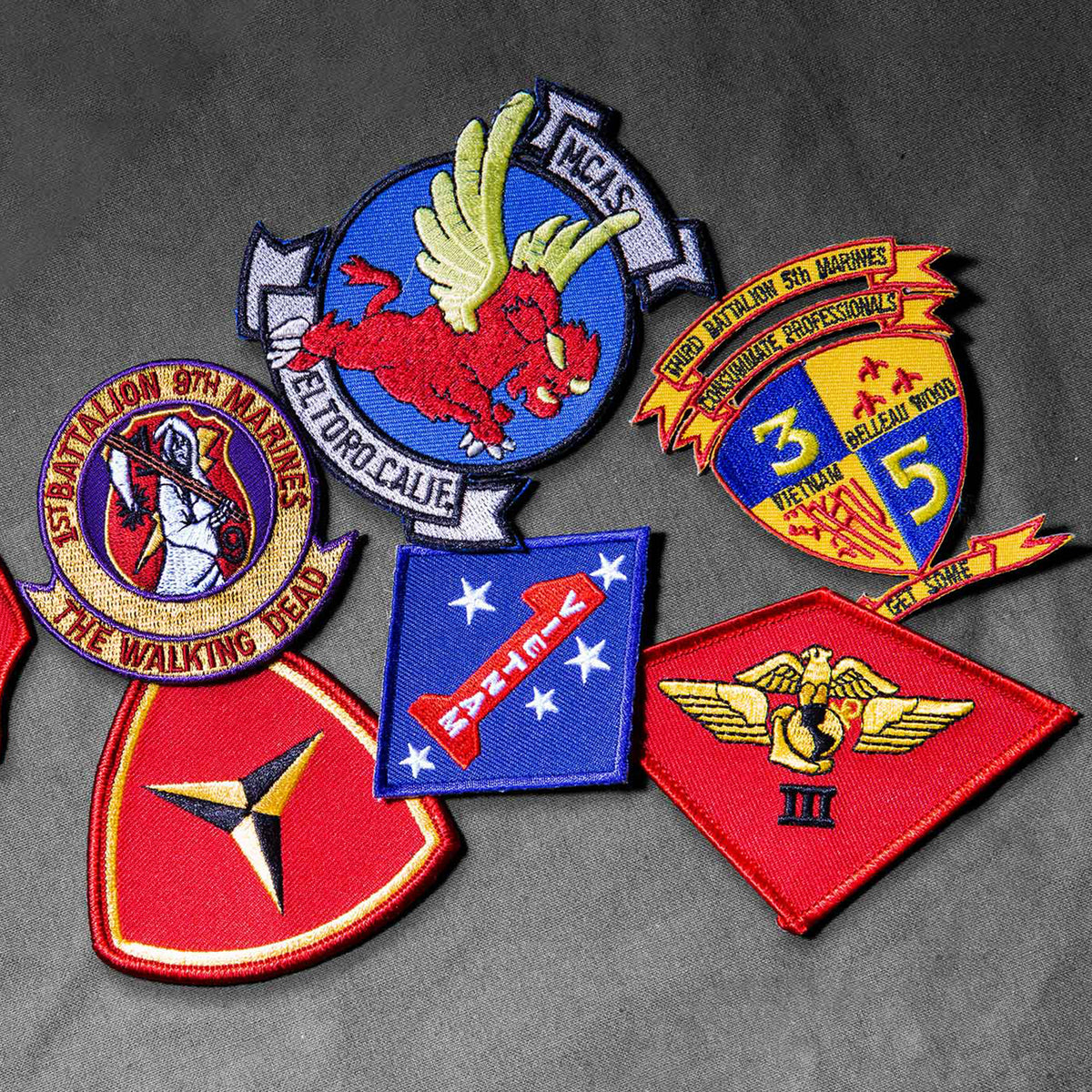 USMC Officially Licensed Patches - SGT GRIT — Tagged base