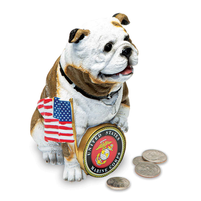 USMC Bulldog Coin Bank - SGT GRIT