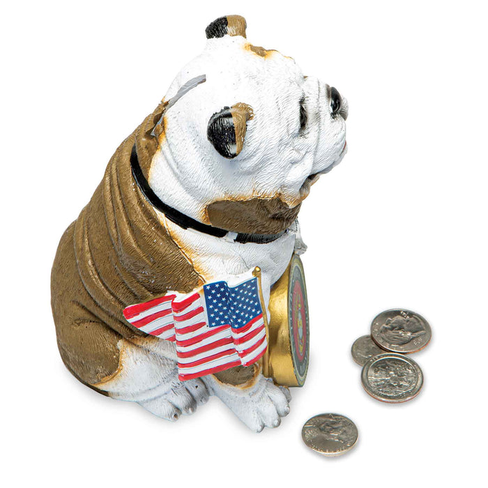 USMC Bulldog Coin Bank - SGT GRIT