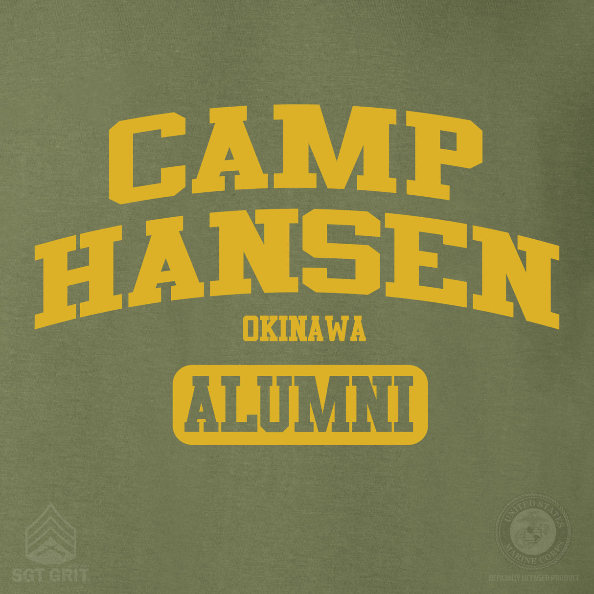 Marine Corps Base Collegiate Alumni Sweatshirt - SGT GRIT