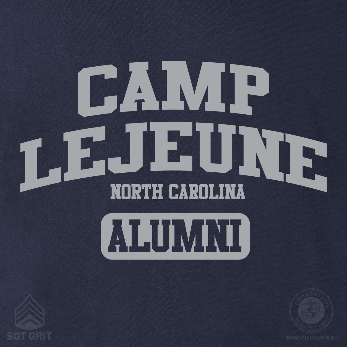 Marine Corps Base Collegiate Alumni T-Shirt - SGT GRIT