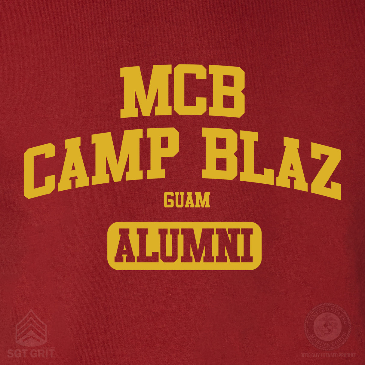 Marine Corps Base Collegiate Alumni T-Shirt