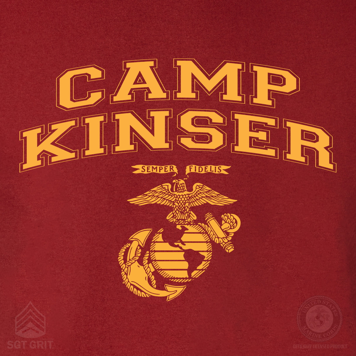 Marine Corps Base Collegiate EGA Sweatshirt - SGT GRIT