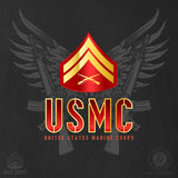 Personalized USMC Rank T-Shirt - SGT GRIT