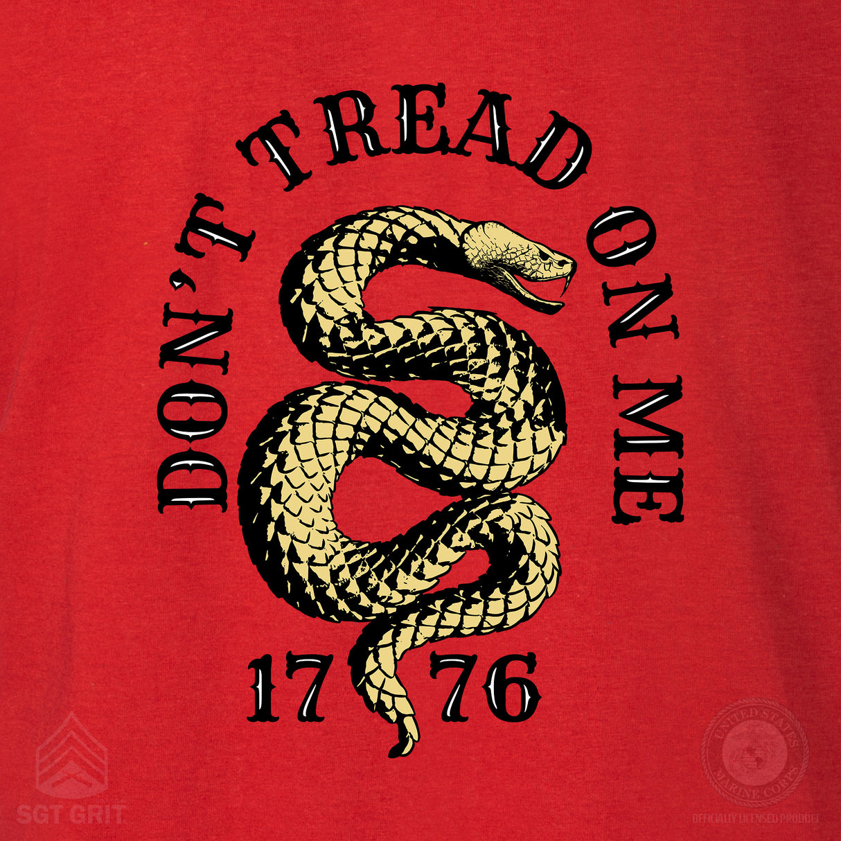 Don’t Tread On Me 1776 Hoodie - SGT GRIT