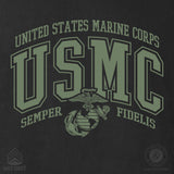 USMC Bold Collegiate Hoodie - SGT GRIT