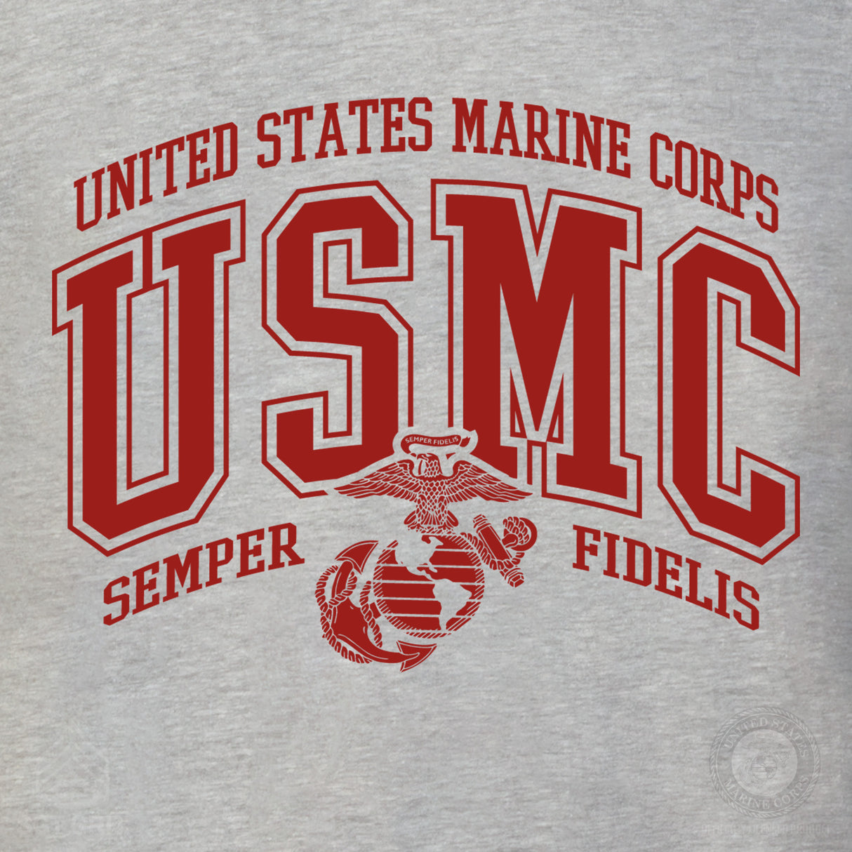 USMC Bold Collegiate Hoodie - SGT GRIT