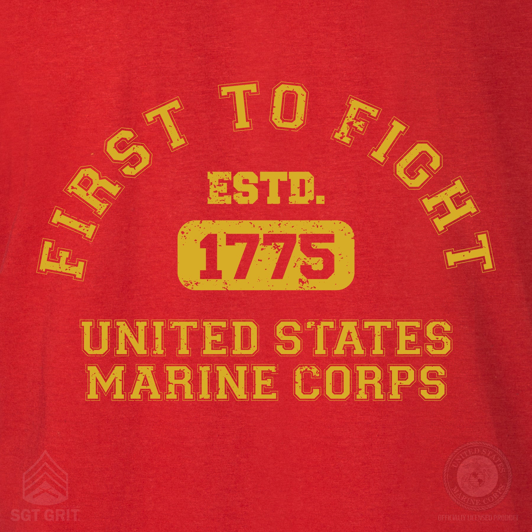 First to Fight Collegiate USMC Hoodie | Marine Corps Gear – SGT GRIT