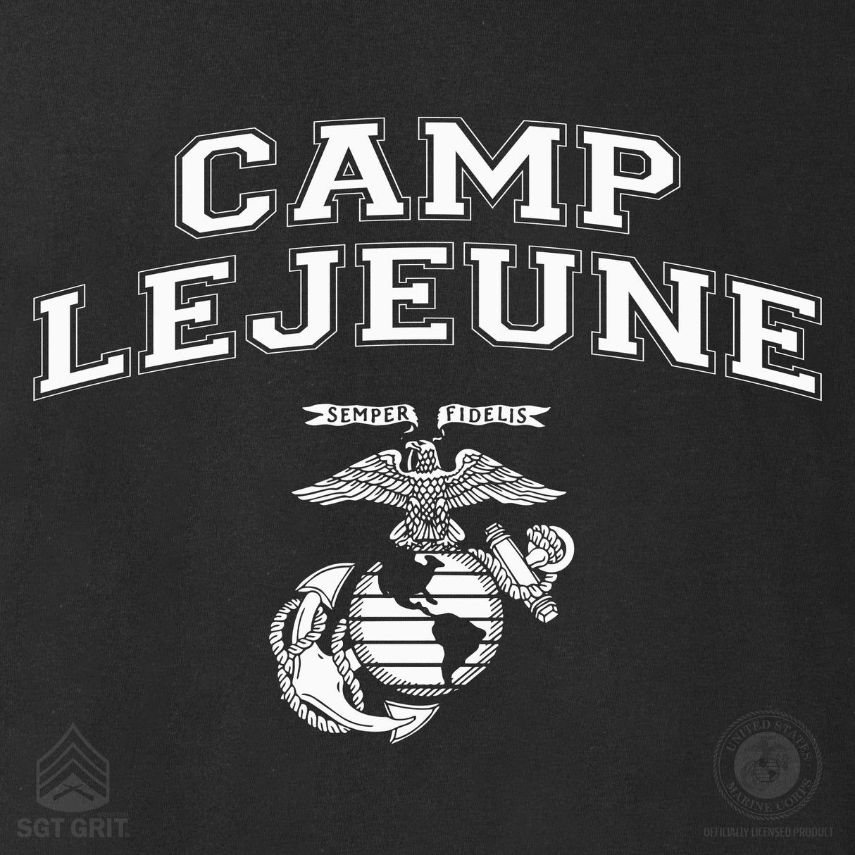 Marine Corps Base Collegiate EGA Sweatshirt - SGT GRIT