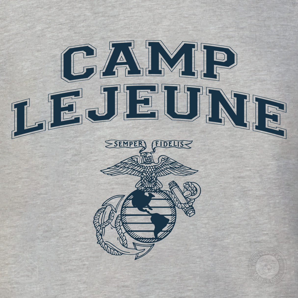 Marine Corps Base Collegiate EGA Long Sleeve T-Shirt - SGT GRIT