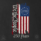 250 Years We The People Flag Long Sleeve T-Shirt - SGT GRIT